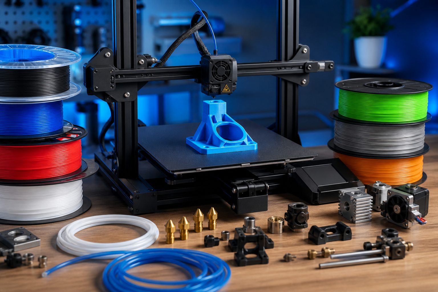 Gyártás — 3D, filament, CNC